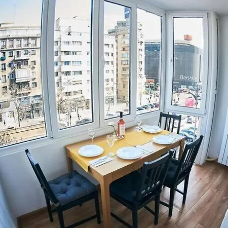 Apartment Old Town 2 Beds Panoramic Balcony Bucharest